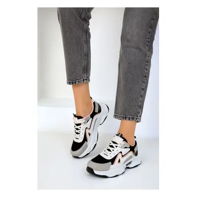 Soho Women's Sneakers White-Black-Powder