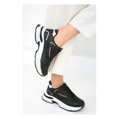 Soho Black and White Women's Sneakers