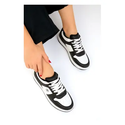 Soho Black-White Women's Sneakers