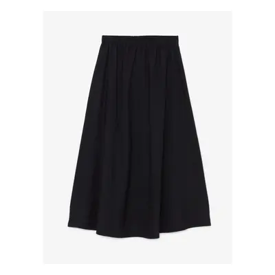 LC Waikiki Lcw Elastic Waist Plain Poplin Women's Skirt