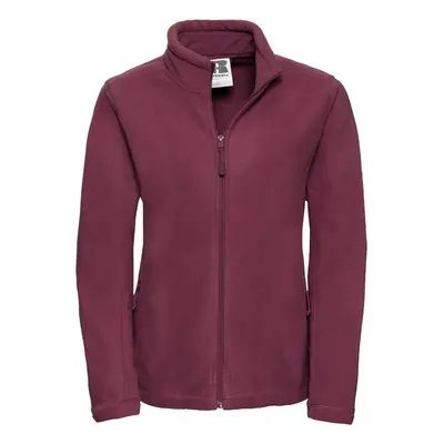 Burgundy women's fleece Outdoor Fleece Russell