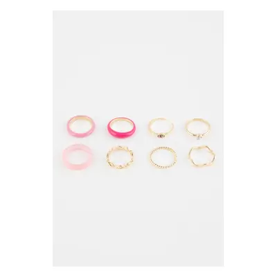 DEFACTO Women's Colorful Rings