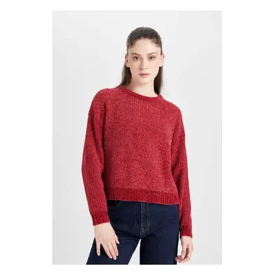 DEFACTO Regular Fit Crew Neck Knitwear Sweater