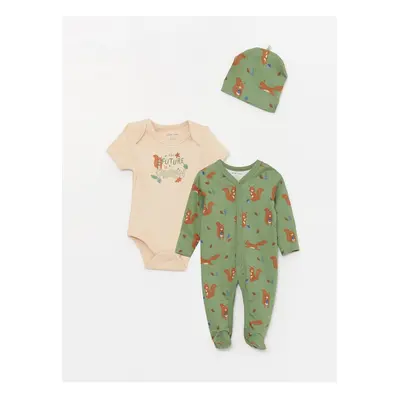 LC Waikiki Printed Baby Boy Hospital Exit Set of