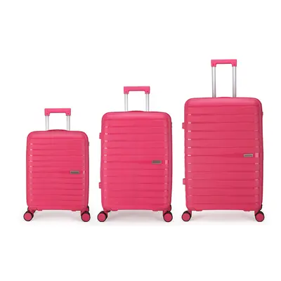 Semiline Unisex's 3-in-1 PP Suitcases Set T5796-0