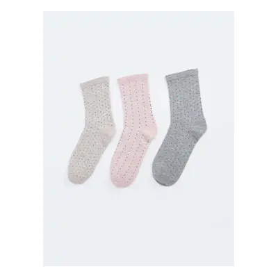 LC Waikiki Lcwk Patterned Women's Socks Pack