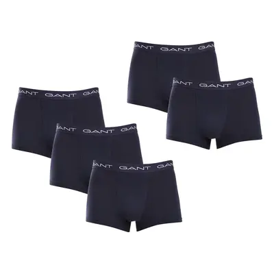 5PACK pánské boxerky Gant modré