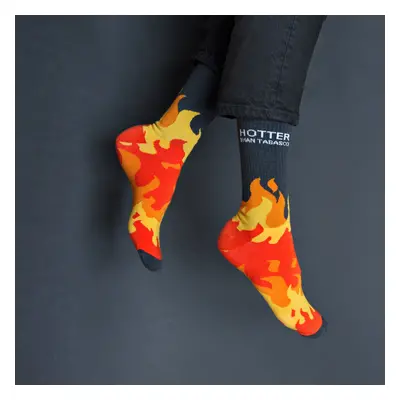 Banana Socks Unisex's Socks Hotter than Tabasco