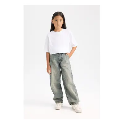 DEFACTO Girl Wide Baggy Fit Jogger Leg Pants