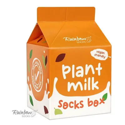 ZOOKSY/RAINBOW SOCKS Ponožky PLANT MILK Rainbow Socks