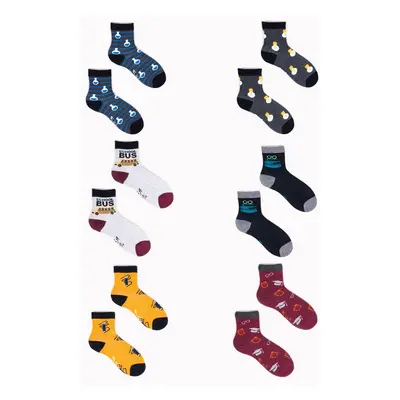 Yoclub Kids's 6Pack Socks SKA-0037C-AA00