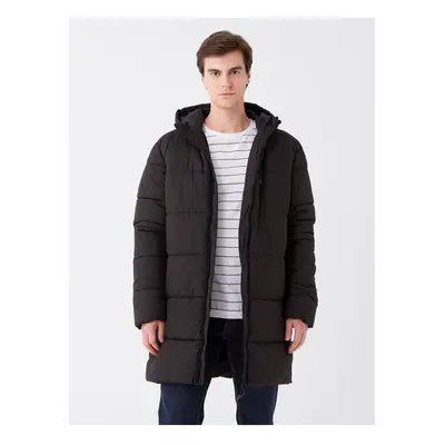 LC Waikiki Men's Comfort Fit Hooded Down Coat