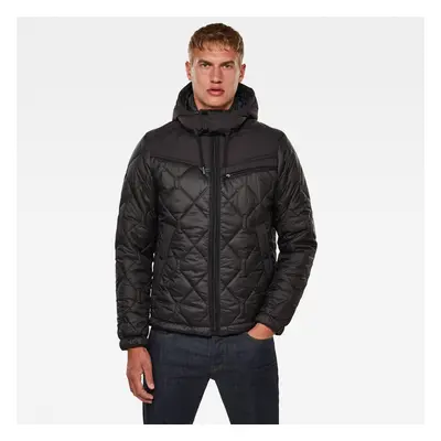 G-STAR Jacket - Attacc heatseal quilted hdd jkt black