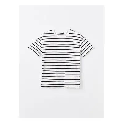 LC Waikiki Crew Neck Striped Short Sleeve Women's T-Shirt