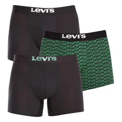 3PACK pánské boxerky Levis vícebarevné