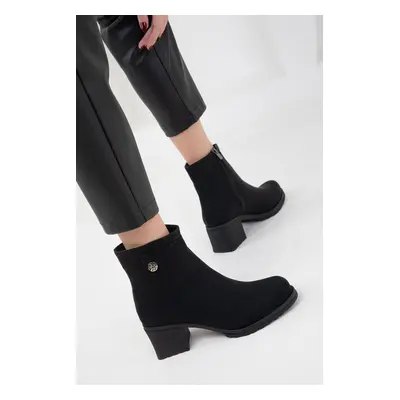 Soho Black Matte Women's Boots & Booties