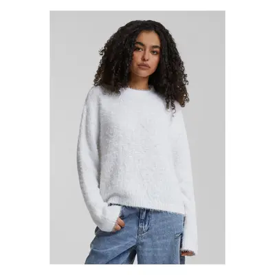 Dámský svetr Feather Mock Neck bílý