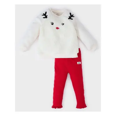 DEFACTO Baby Girl Christmas Themed Set of