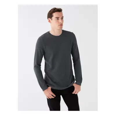 LC Waikiki Crew Neck Long Sleeve Thin Men's Knitwear Sweater