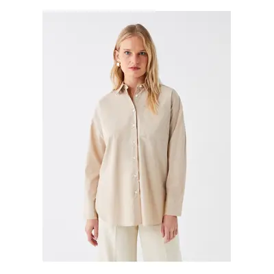 LC Waikiki Women's Oversize Poplin Shirt