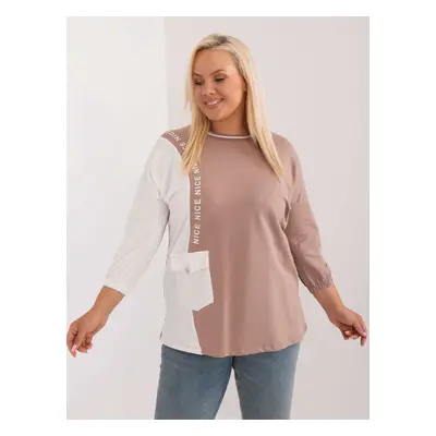 Blouse-RV-BZ-9336.17-dark beige