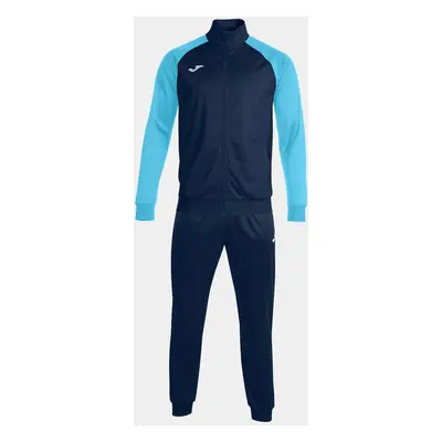 Pánská/chlapecká tepláková souprava Joma Academy IV Tracksuit Navy Fluor Turquoise