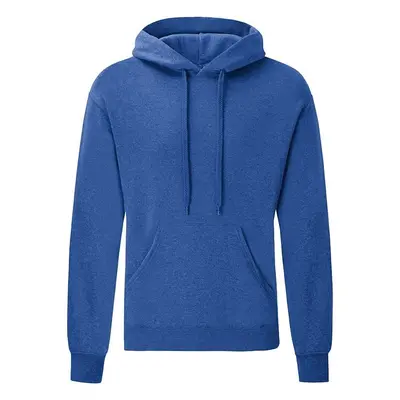 Blue Men's Hooded Sweat Fruit of the Loom