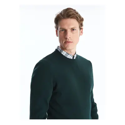 LC Waikiki Crew Neck Long Sleeve Men's Knitwear Sweater