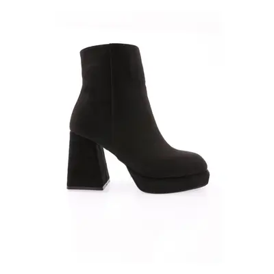 DGN Women's Boots with a Thick Sole and Frame Heels.