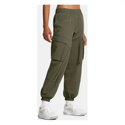 Dámské kalhoty Under Armour Unstoppable Cargo Pant-GRN - Dámské