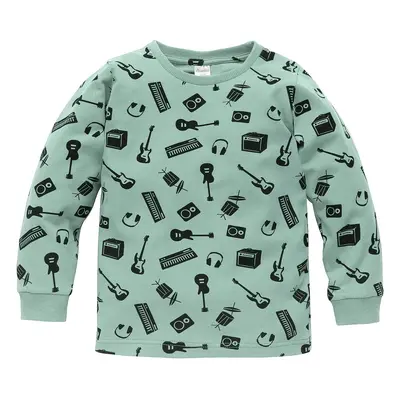 Pinokio Kids's Let's Rock Longsleeve Blouse