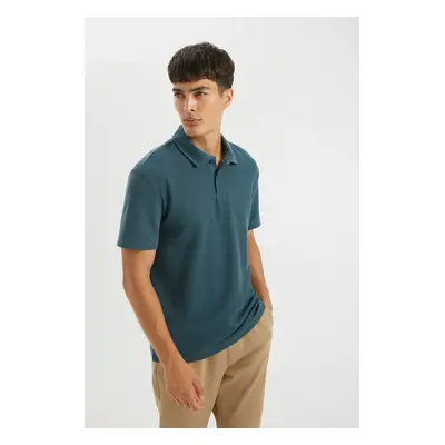 DEFACTO New Regular Fit Polo Collar Short Sleeve Polo Shirt