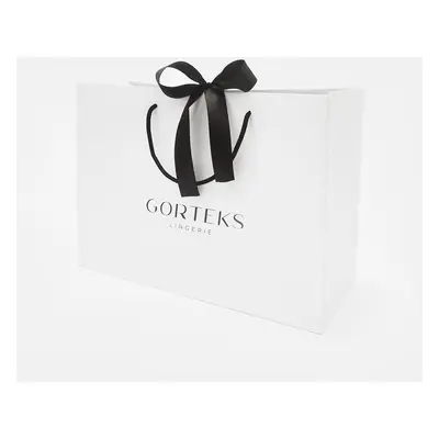 Gorteks Paper gift bag with ribbon