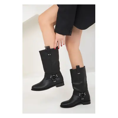 Soho Black Women's Boots & Bootie