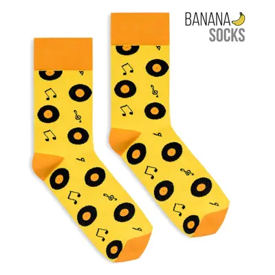 Banana Socks Unisex's Socks Classic Vinyl