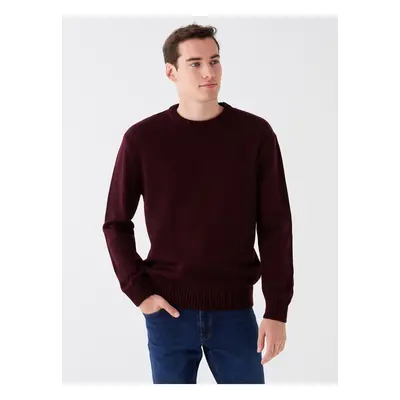 LC Waikiki Crew Neck Long Sleeve Men's Knitwear Sweater