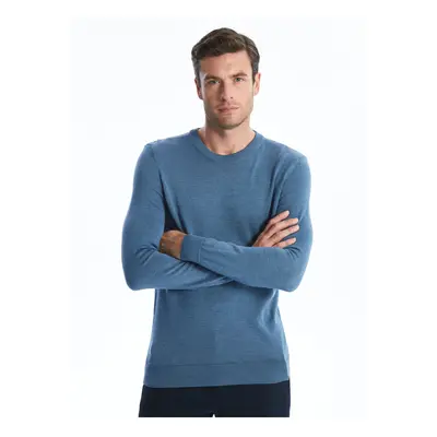 LC Waikiki Crew Neck Long Sleeve Men's Knitwear Sweater