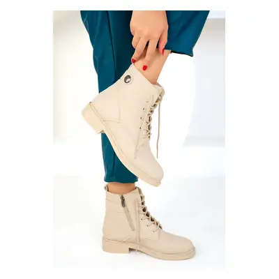 Soho Beige Women's Boots & Bootie