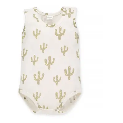 Pinokio Kids's Free Soul Sleeveless Bodysuit Ecru/Print