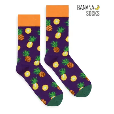 Banana Socks Unisex's Socks Classic Pineapple