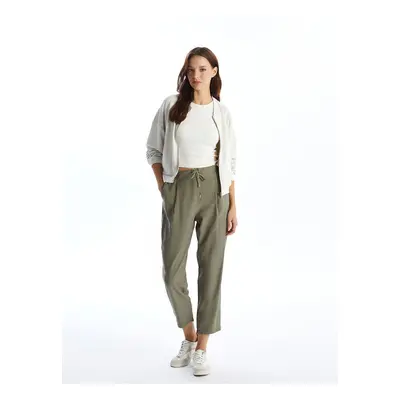 LC Waikiki Lcw Elastic Waist Loose Fit Women's Trousers