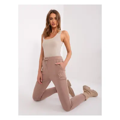 Sweatpants-RV-DR-9290.38P-dark beige