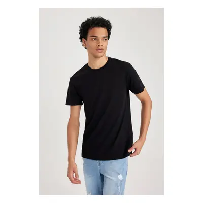 DEFACTO Slim Fit Crew Neck Basic T-Shirt