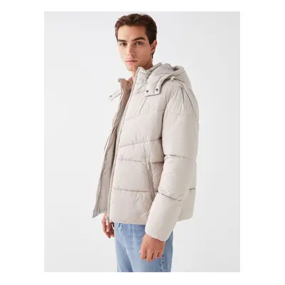 LC Waikiki Standard Mold Hooded Men's Puffer Coat