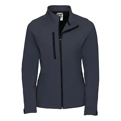 Navy Jacket Soft Shell Russell