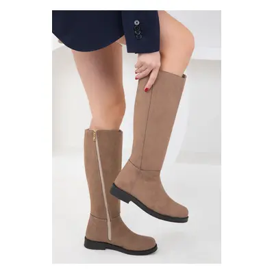 Soho Mink Suede Women's Boots