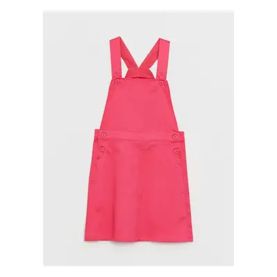 LC Waikiki Square Neck Basic Girl Overalls