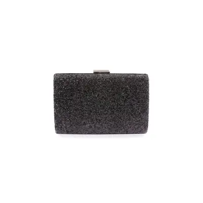 DGN 275-22y Women's Evening Dress Clutch Bag Sequined Black