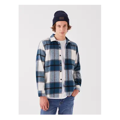 LC Waikiki Regular Fit Long Sleeve Plaid Men's Lumberjack Shirt