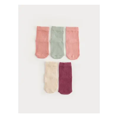 LC Waikiki LCW baby Basic Baby Girl Sock Socks 5-pack